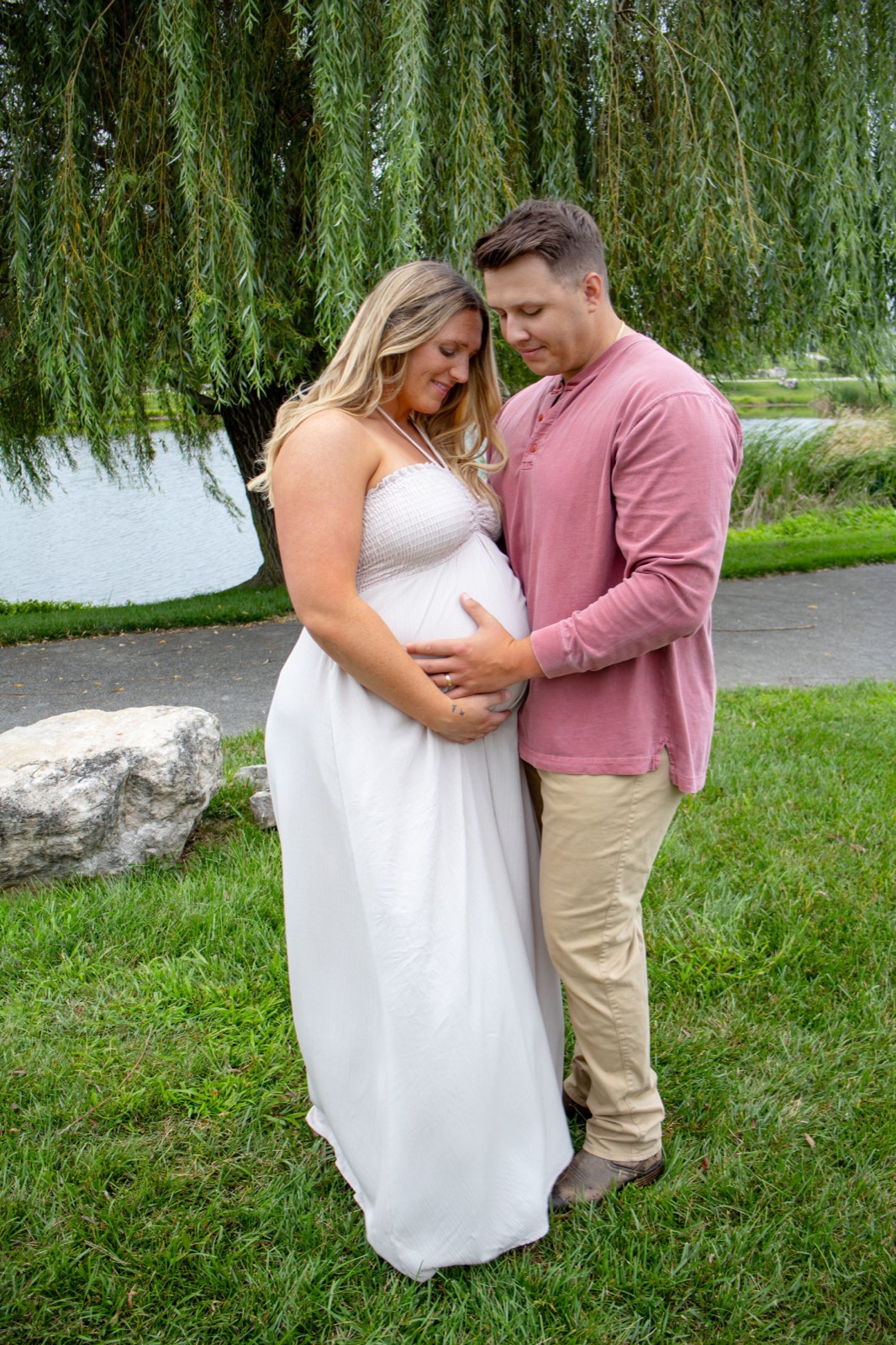 Expectant mother portrait
